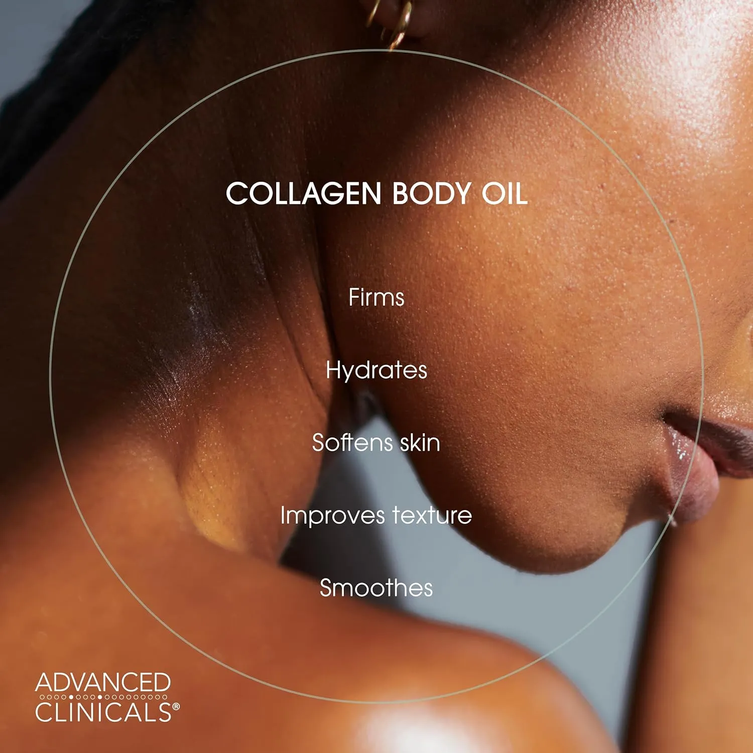 Advanced Clinicals Retinol Body Lotion   Collagen Body Oil 2pc Skincare Set For Women & Men | Fragrance Free Retinol Lotion   Collagen Massage Body Oil To Improve Appearance Of Crepey Skin, 2pc Set
