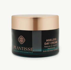 AGELESS DAY CREAM: Anti Aging Face Cream, Hyaluronic Acid, Bakuchiol Retinol Alternative, Matrixyl 3000, Inst'tight C, Squalane, Hyaluronic Acid. Fragrance Free. NATURAL and ORGANIC.