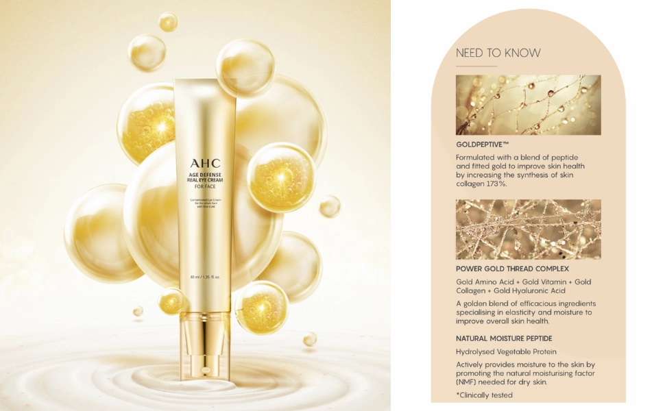AHC DEFENCE REAL EYE CREAM FOR FACE