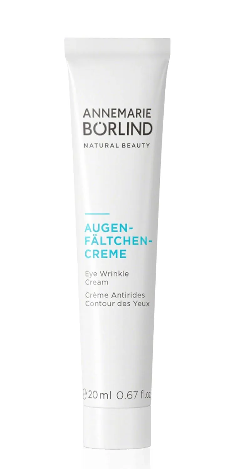 ANNEMARIE BÖRLIND – Eye Wrinkle Cream – Natural Vitamin C   E Anti Aging Eye Cream for Smoothed, Brighter, and Plump Skin With New Elasticity – 0.67 Oz