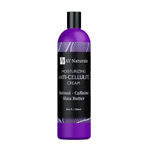 Anti-Cellulite Moisturizer Cream - With Caffeine, Retinol, Shea Butter and Sacred Lotus - Reduces the Presence of Cellulite in the Body