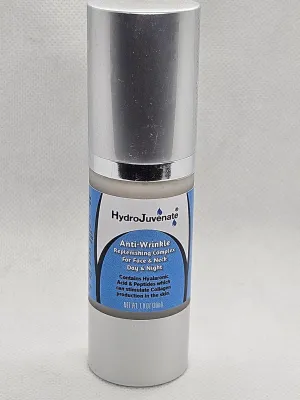 Anti-Wrinkle Hydrating Complex Day & Night | Collagen Peptide Complex, Hyaluronic Acid Moisturizer for Neck & Face | Similar to Hydroxatone Anti-Wrinkle Cream