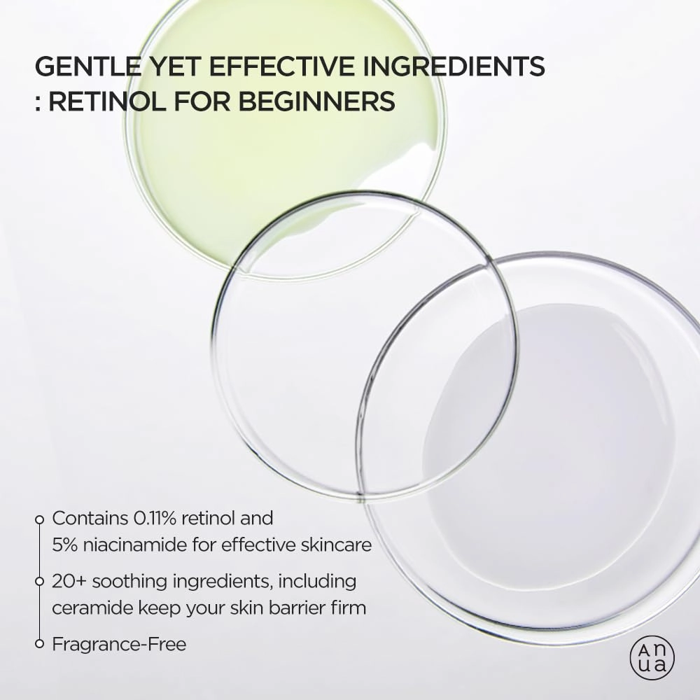 ANUA Retinol 0.3%   Niancin Renewing Serum
