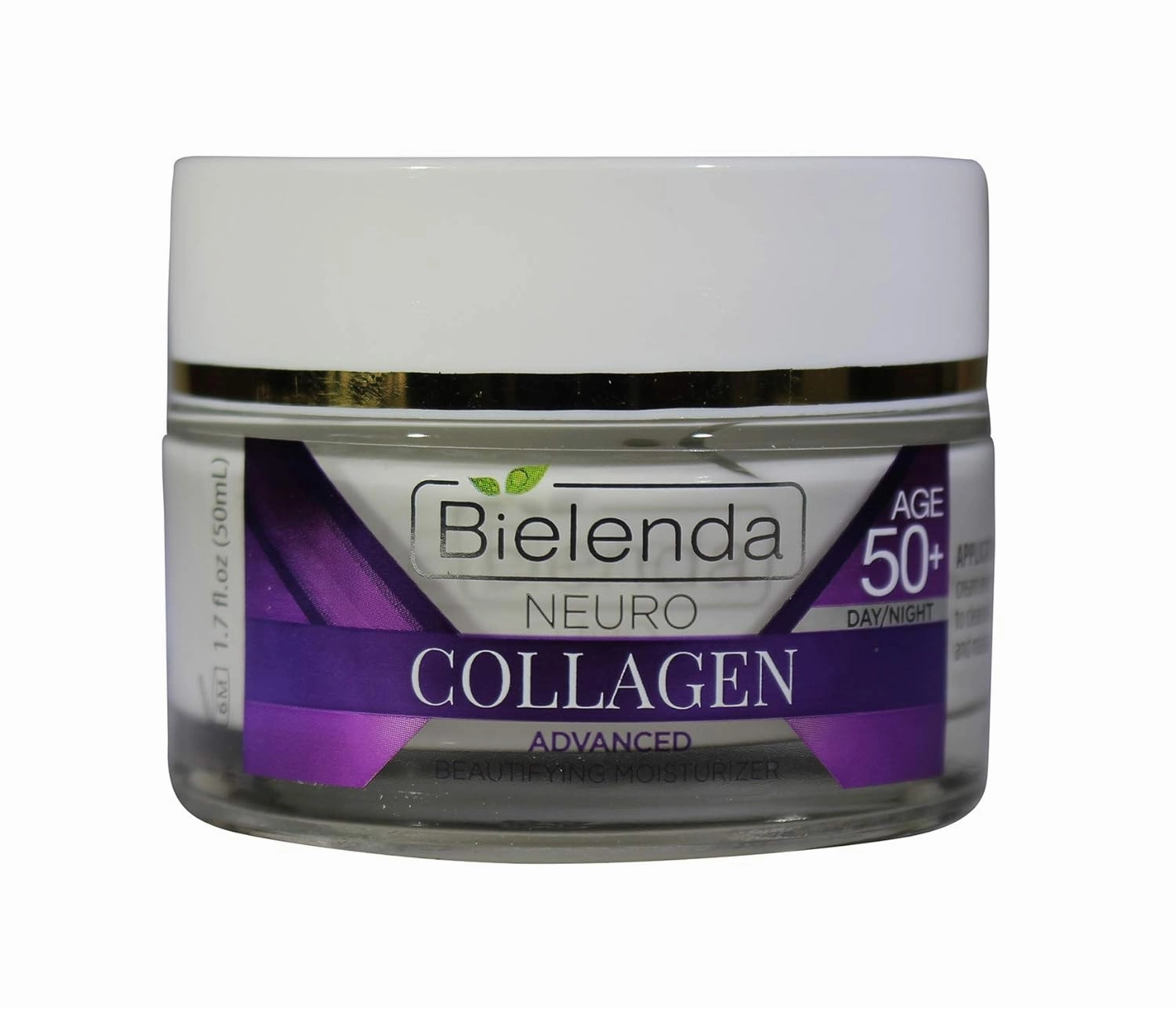 BIELENDA, NEURO COLLAGEN 3 PEPTIDE,VITAMIN C & E, AGE 5 0 ,ADVANCED BEAUTIFYING MOISTURIZER, DAY/NIGHT 1.7 FL OZ