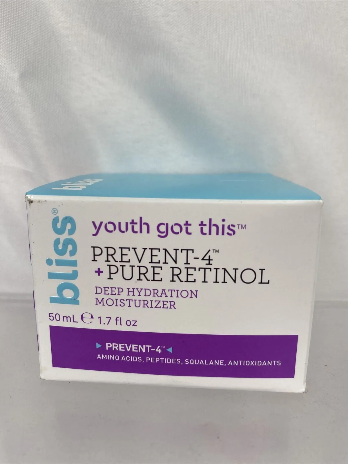 Bliss Youth Got This Prevent-4   Pure Retinol Deep Hydration Moisturizer 1.7oz