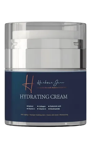 Daily Moisturizer Face Cream - For Deep Hydration, Retinol, Collagen, Hyaluronic Acid, Niacinamide (nicotinamide), Vitamin C, Vitamin E, Oatmeal Extract - Anti-Aging Face Cream
