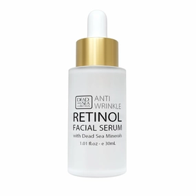 Dead Sea Collection Serum for Face with 2.5% Retinol, Dead Sea Minerals, and Vitamin E – Anti Aging Nourishing Skin Care Moisturizer to Reduce Wrinkles (1.01 fl. oz)