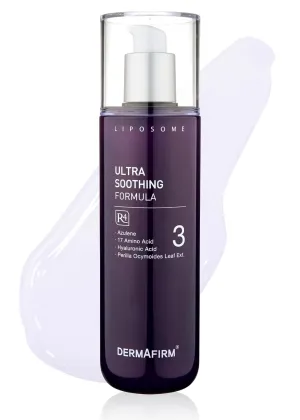 Dermafirm Ultra Soothing Formula Emulsion Cream for Repairing & Balancing of All Skin Types | Hydrating Moisturizer Tone Up Emulsion Facial Lotion w/Azulene No Animal Trials No Paraben 6.76 fl oz