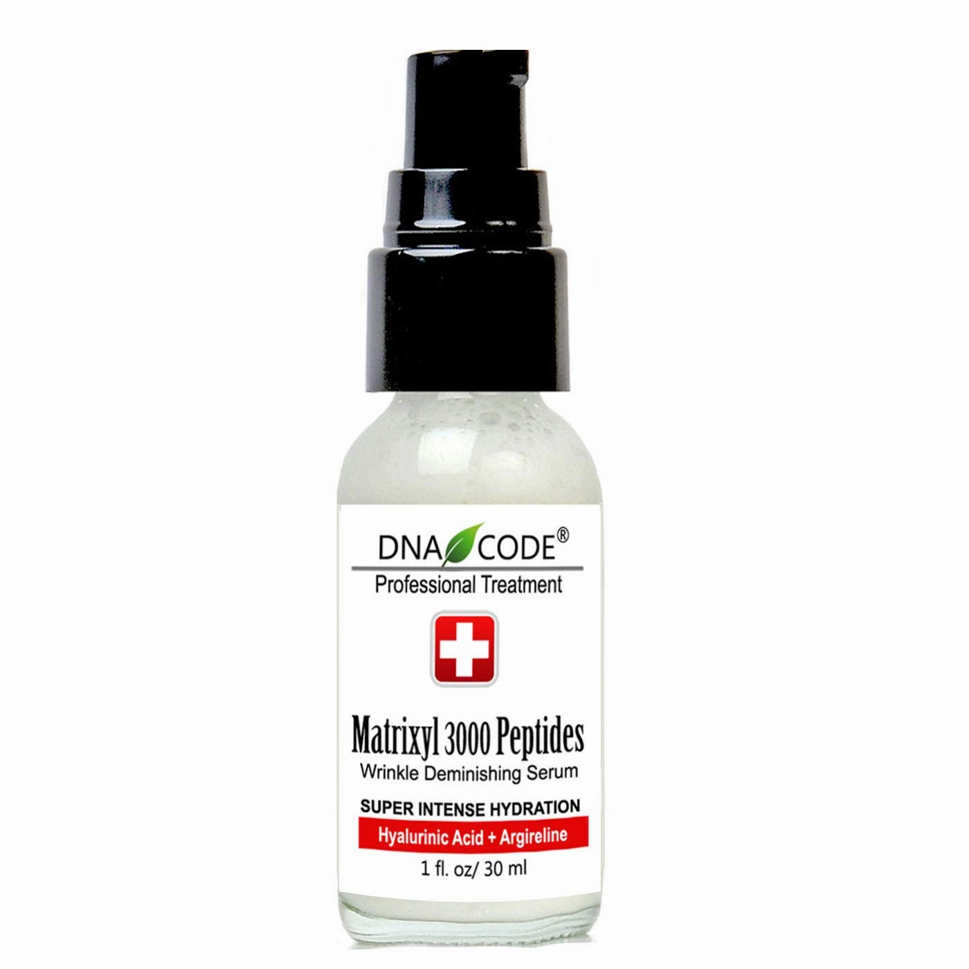 DNA Code®-No Needle Alternative-Matrixyl 3000 Peptide Anti Wrinkle Serum w/Argireline Hyaluronic Acid
