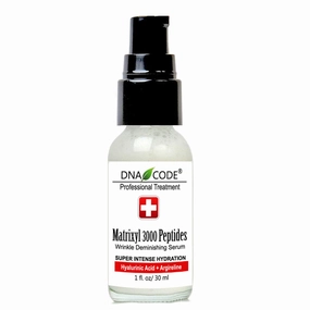 DNA Code®-No Needle Alternative-Matrixyl 3000 Peptide Anti Wrinkle Serum w/Argireline Hyaluronic Acid