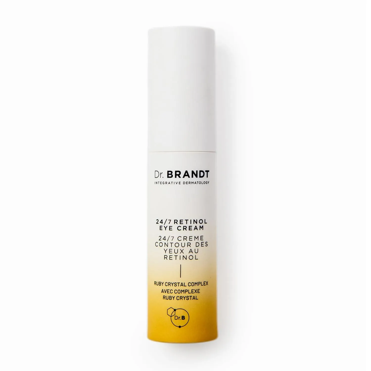 Dr. Brandt Bright This Way 24/7 Retinol Eye Cream - Smooths the Look of Fine Lines & Wrinkles, Illuminates & Moisturizes the Eye Area - 0.5 oz