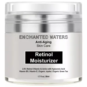 Elite Retinol Serum Moisturizer Night Cream in Hyaluronic Acid-Face Eye Organic Lotion