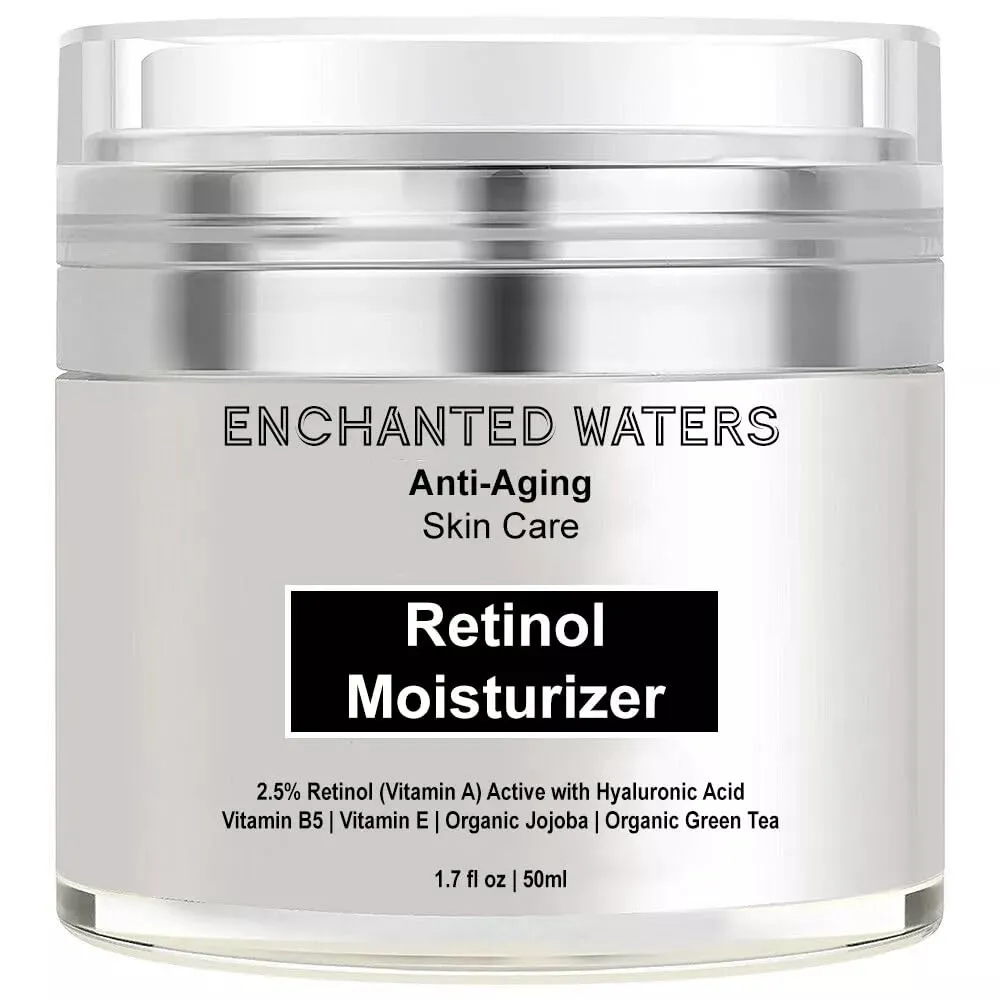 Elite Retinol Serum Moisturizer Night Cream in Hyaluronic Acid-Face Eye Organic Lotion