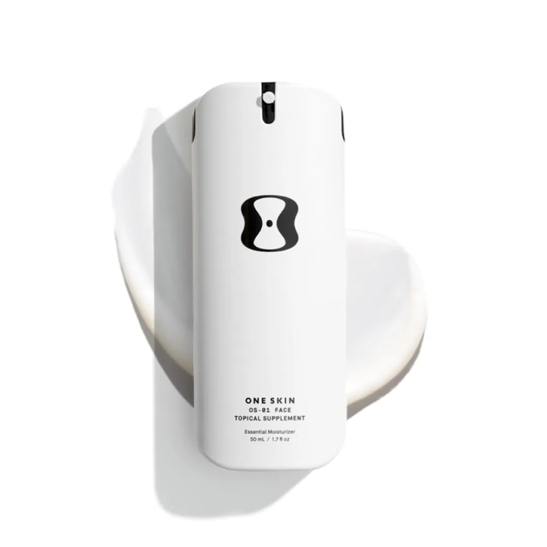 FACE OS-01 Peptide Topical Supplement & Skin Longevity Age Reversal Moisturizer