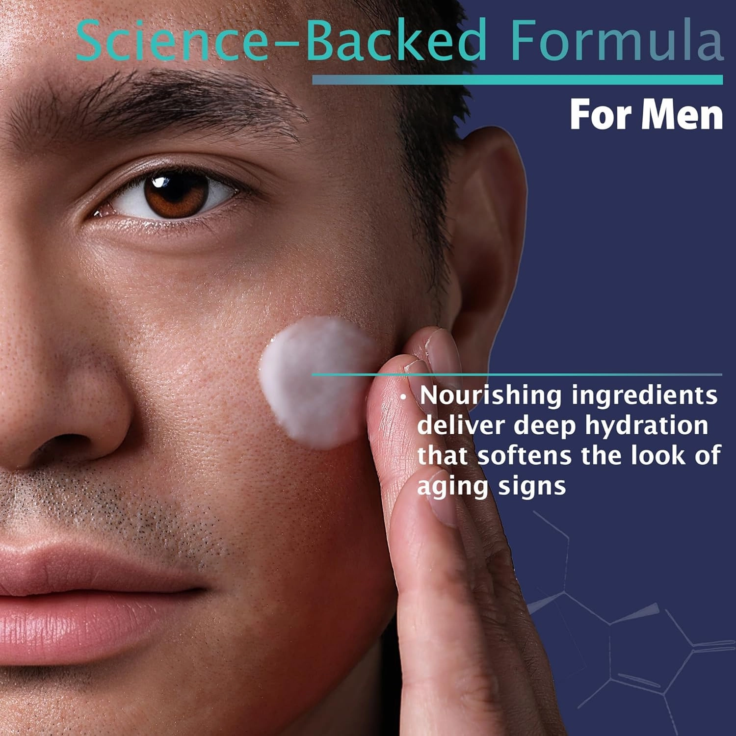 Face Cream for Men: 6-in-1 for Men Face Moisturizer with Collagen and Retinol for Deep Hydration All Day and to Reduce the Look of Aging Signs (1)