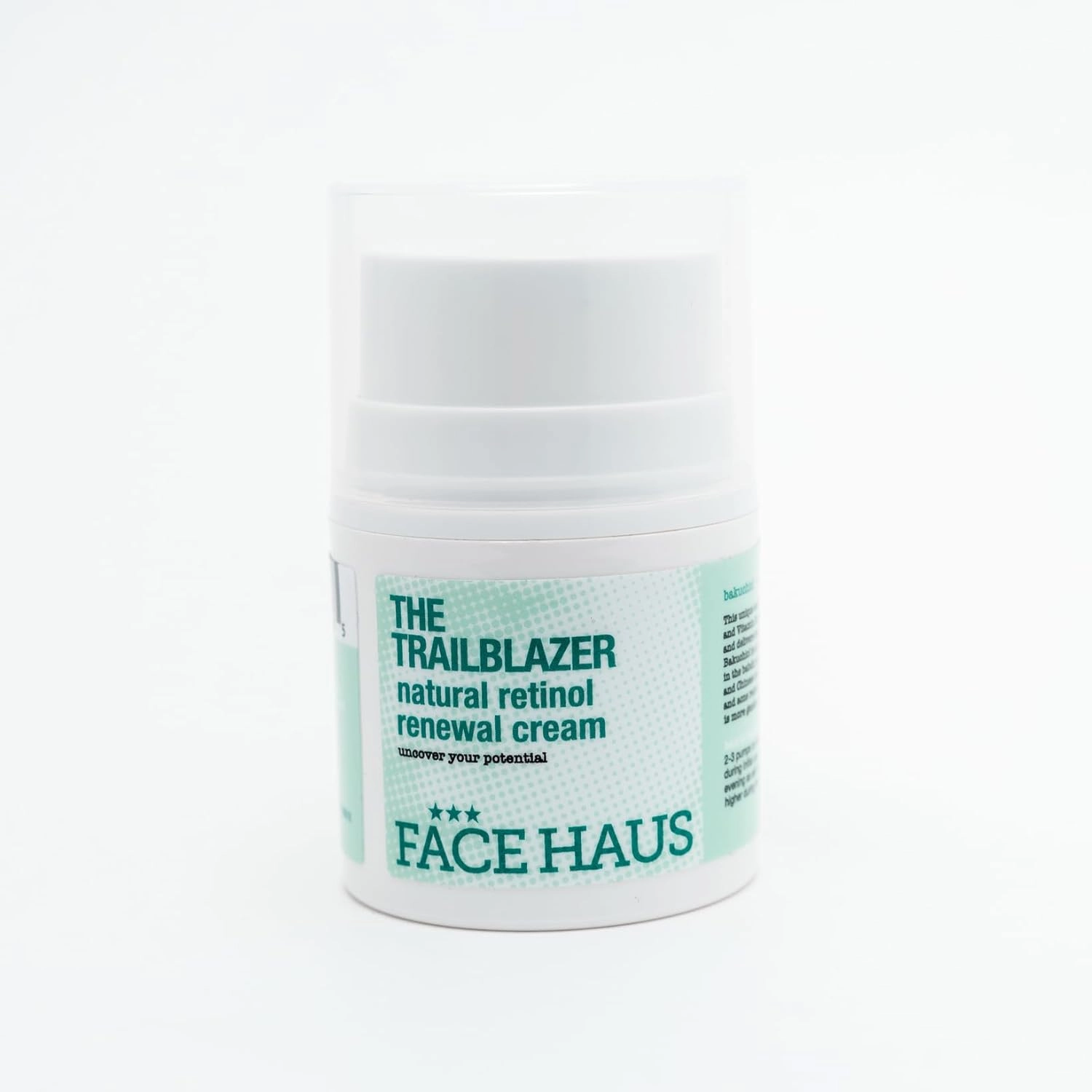 FACE HAUS The The Trailblazer Natural Retinol Renewal Cream – Anti-Aging Bakuchiol