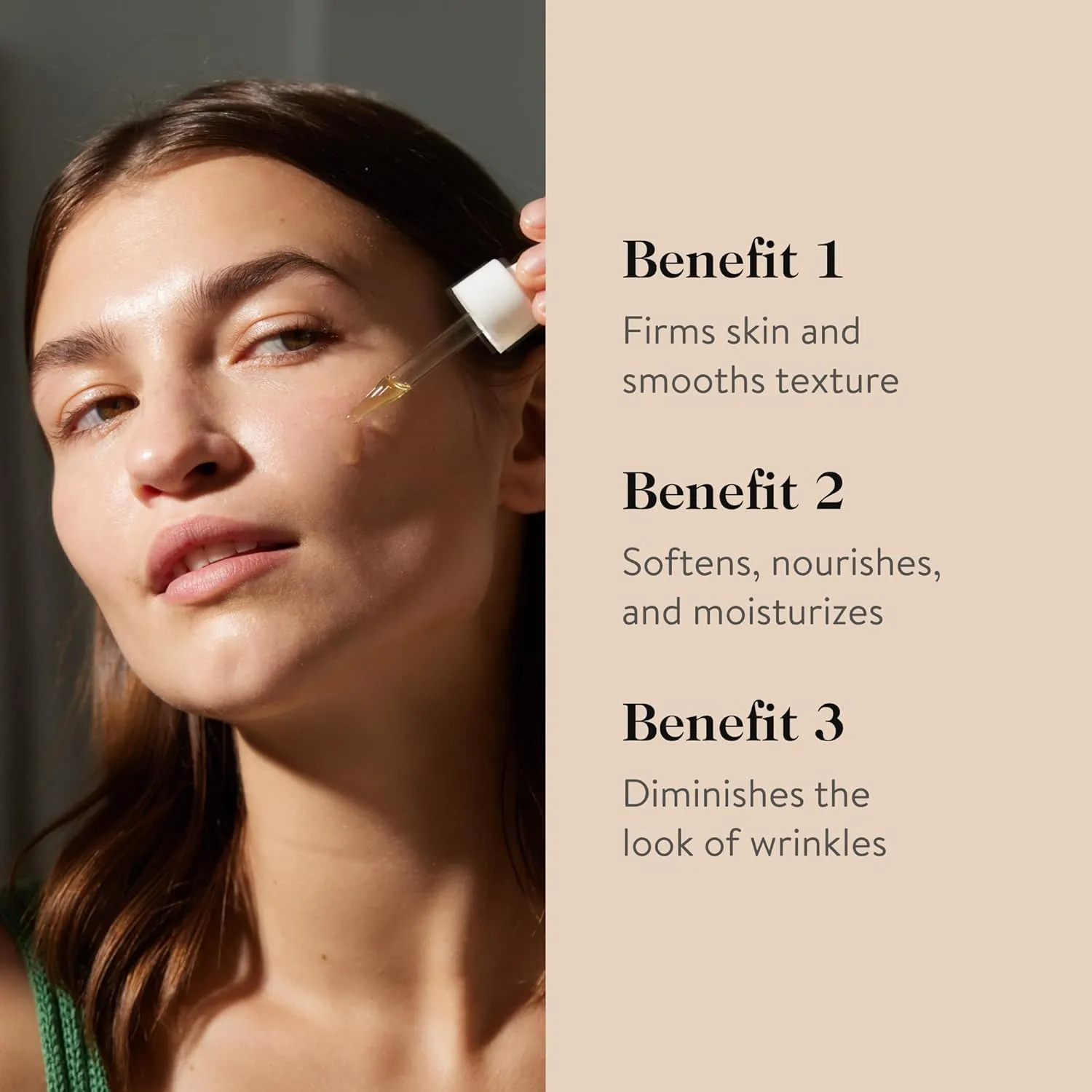 goop Beauty Nutrient Face Oil | Anti Aging Moisturizer for Smooth Skin Texture & Wrinkles | Bakuchiol, Cacay, & Organic Amla | 1 fl oz