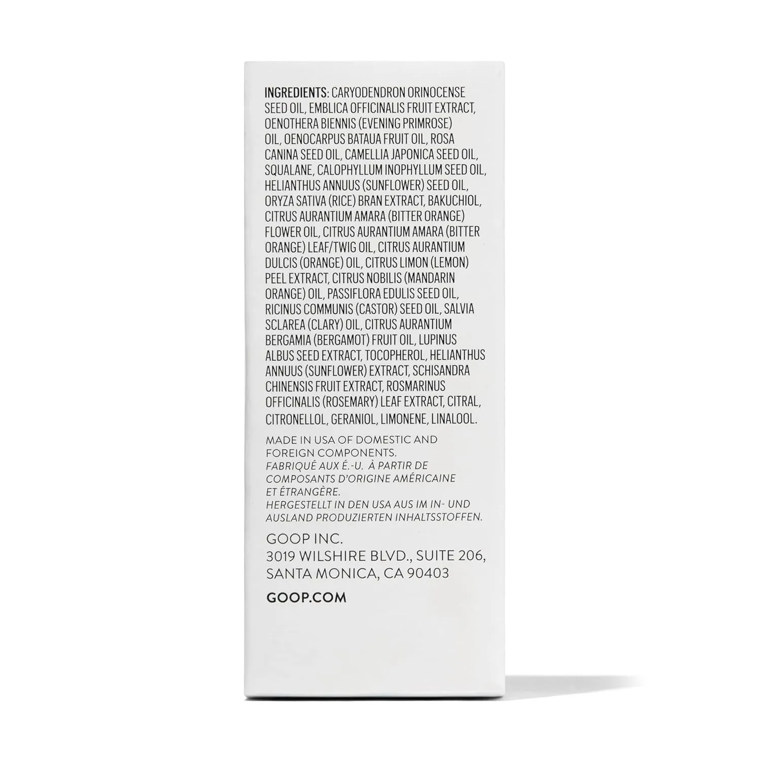 goop Beauty Nutrient Face Oil | Anti Aging Moisturizer for Smooth Skin Texture & Wrinkles | Bakuchiol, Cacay, & Organic Amla | 1 fl oz