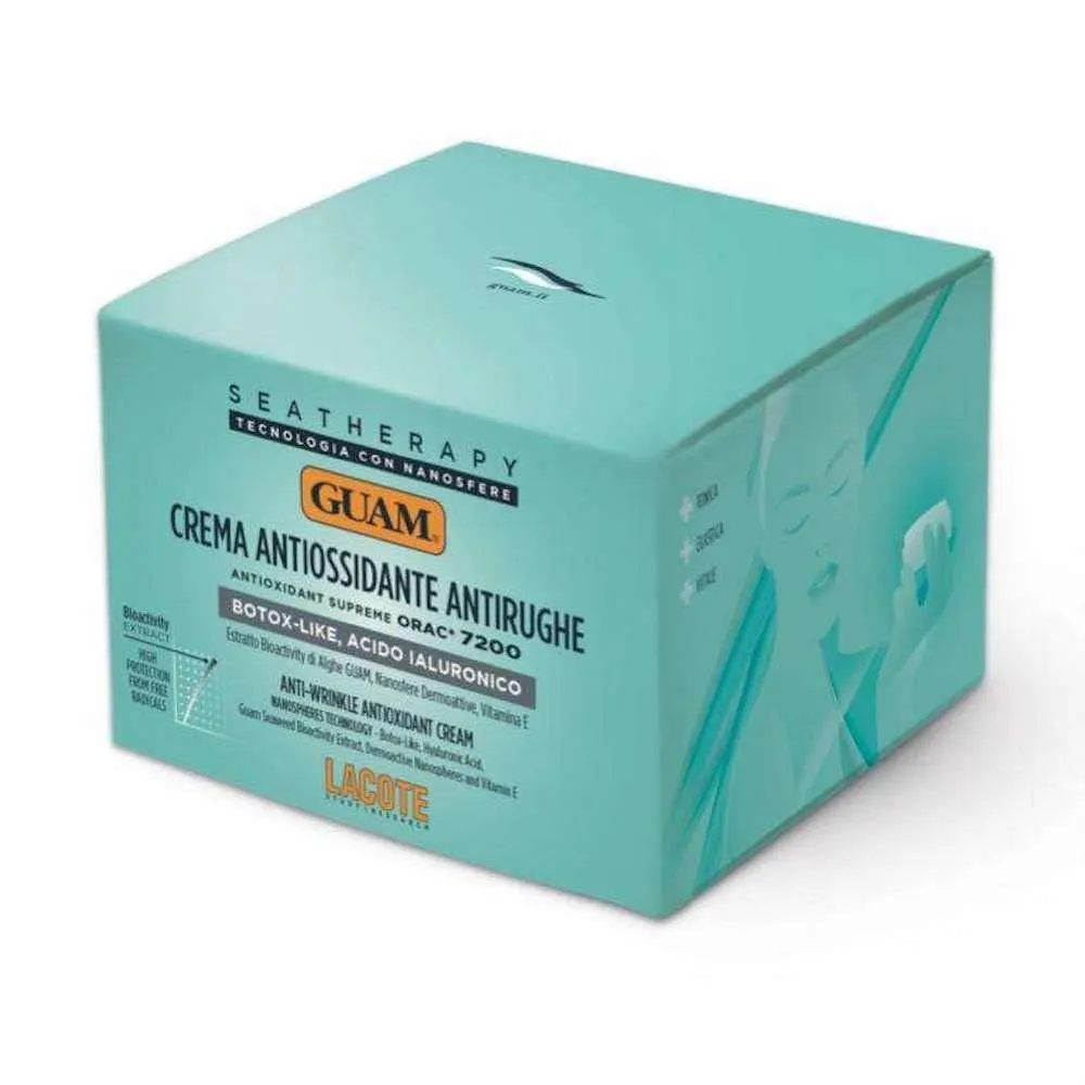 Guam Lifting Anti-aging Seaweed Face Cream, help Wrinkled Skin and Elasticity Botox like effect, Hyaluronic Acid | By Guam Beauty