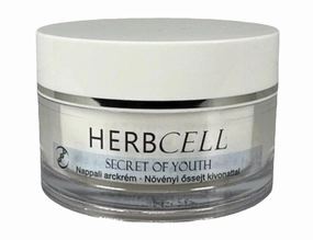 HERBCELL Anti-Aging Day Cream with Plant Stem Cells & Collagen - Moisturizing Face Cream for Wrinkle Repair, Firming, and Hydration - 1.7 oz