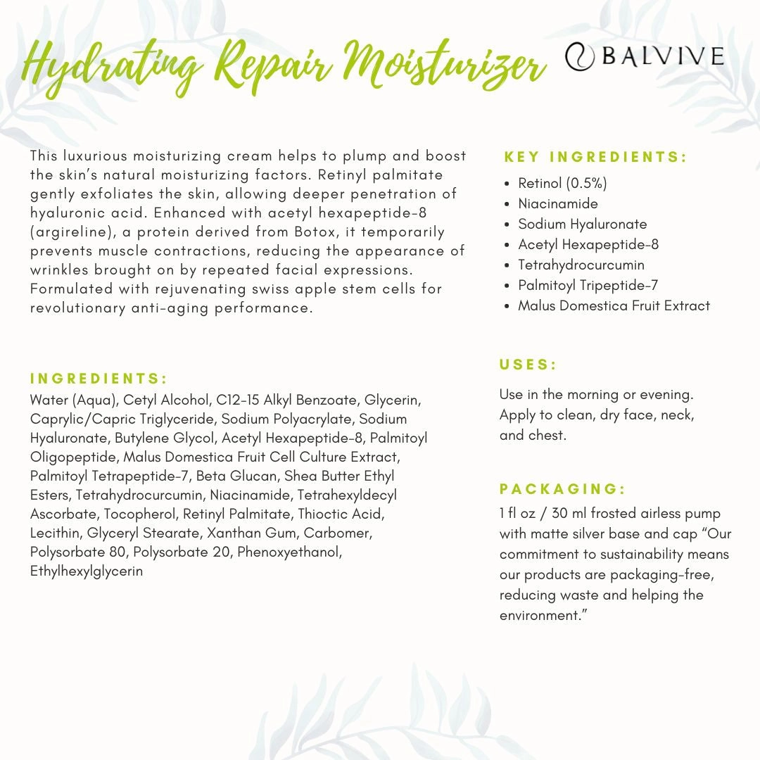 HYDRATING MOISTURIZER RETINOL