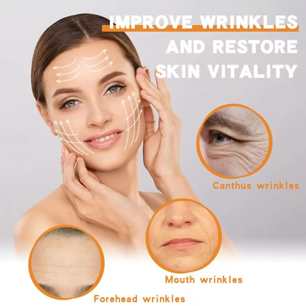 Instant Skin Essence Collagen Set, Spiral Peptide Deer Bone Collagen Essence Kit Provides Long-Lasting Moisturizing and Firming Elasticity (03)