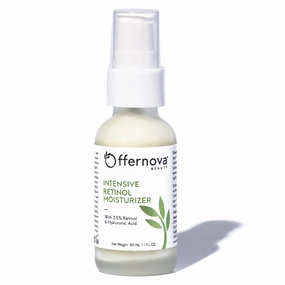 Intensive Retinol Moisturizer - Deep Hydration Night Cream 2.5% Vitamin A & Hyaluronic Acid   Vitamin E - Crema Humectante Intensiva de Retinol - Antiarrugas con Ácido Hialurónico y Vitamina E