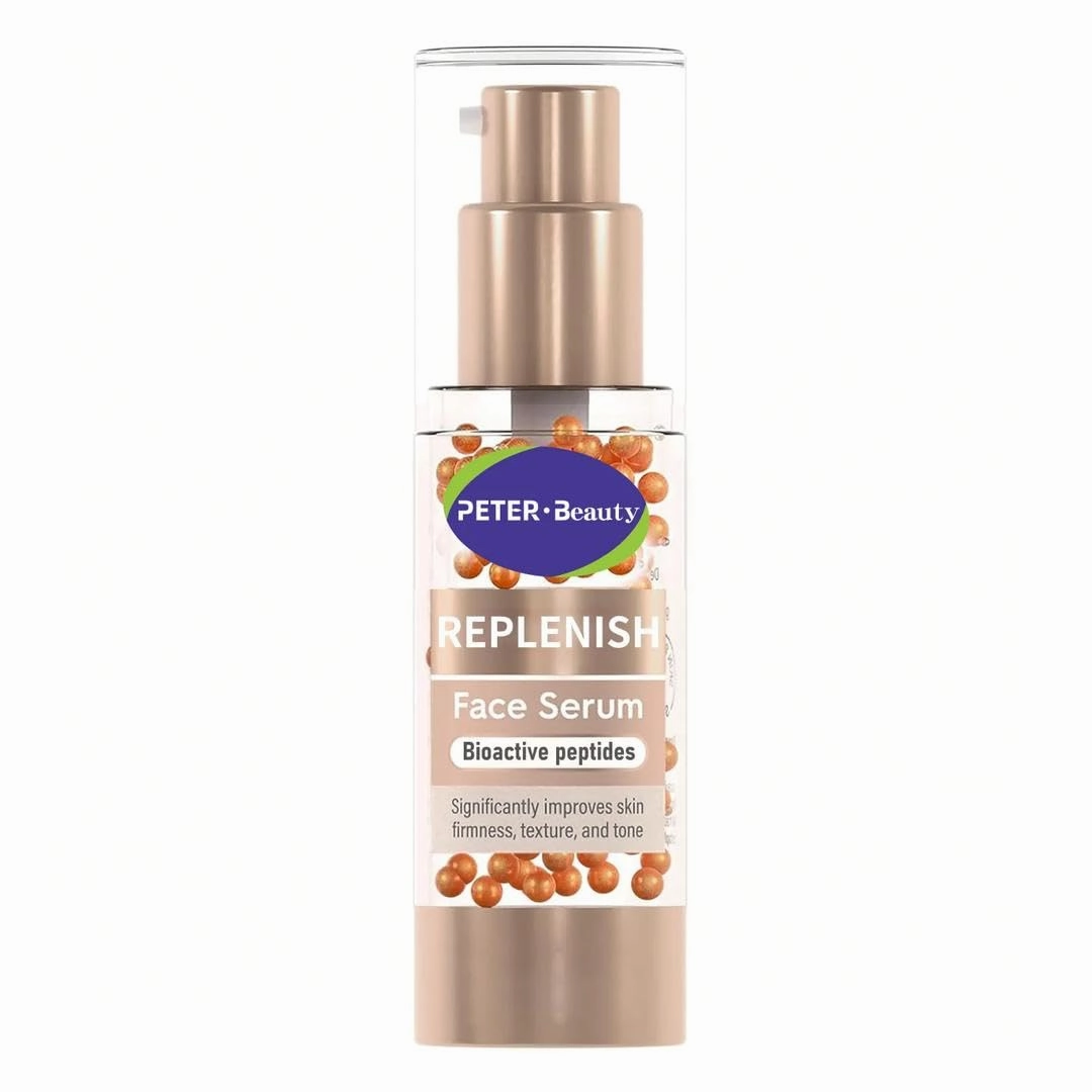 IS REPLENISHED VITAMIN INFUSED FACE SERUM WITH NIACINAMIDE & AMP BIOACTIVE PEPTIDES 1 OZ FOR HYDRATION & SKIN RECENTLY NORMAL, RETINOL ALTERNATIVE SERUM FACE FOR SENSITIVE SKIN,VITAMIN C