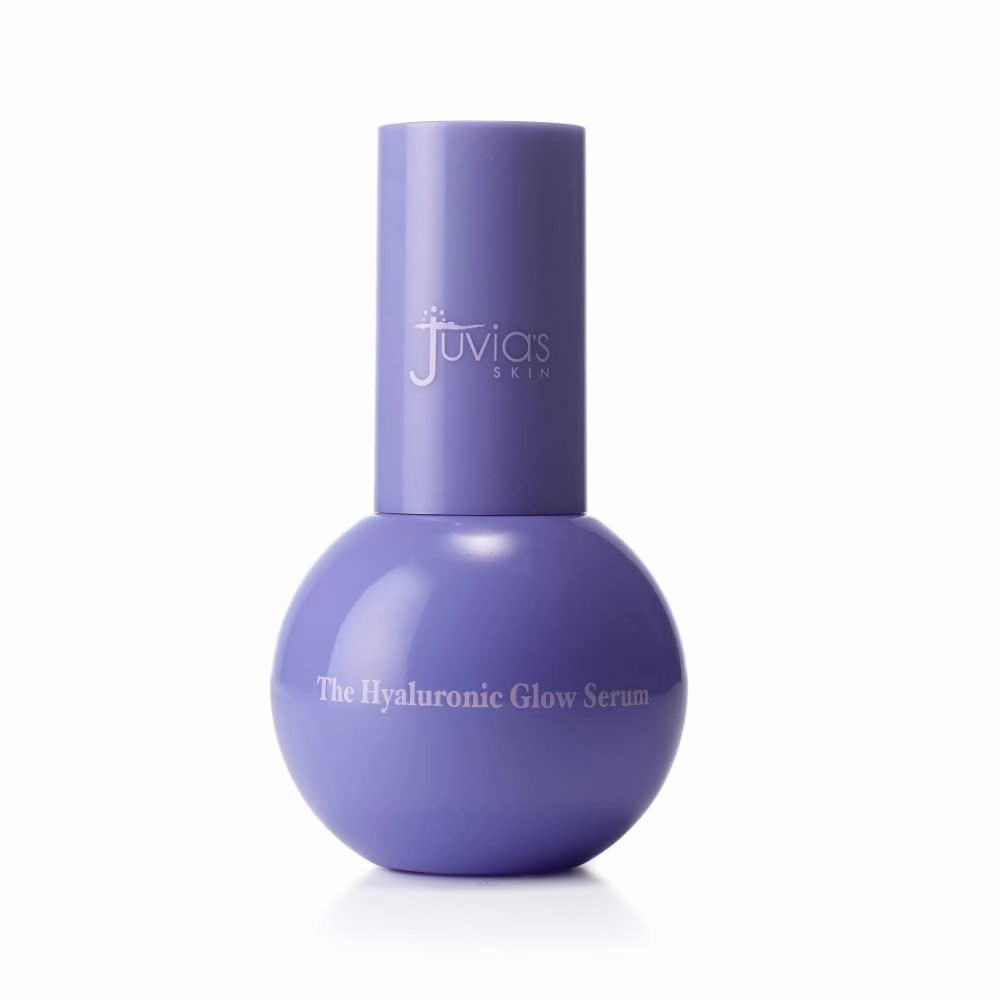 Juvia's Place The Hyaluronic Glow Serum, 1 fl oz, Hydrate, Smooth, Plump, Glow, Vitamin B5, Firm, Retain Moisturize, Reduce Fine Lines and Wrinkles