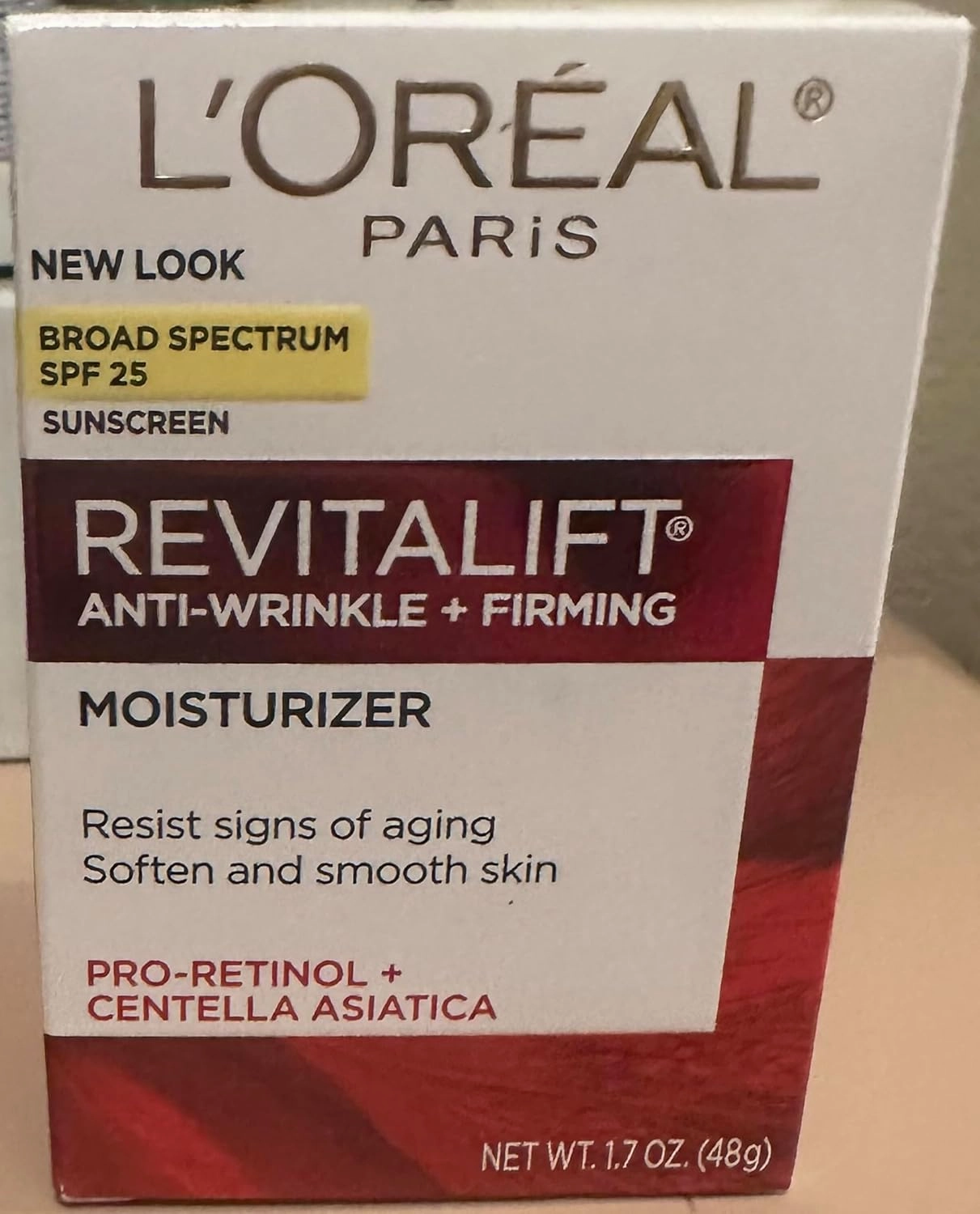 L’Oreal ParisRevitalift Face & Neck Anti-Wrinkle & Firming Moisturizer Day Cream 1.70 oz (Pack of 2)