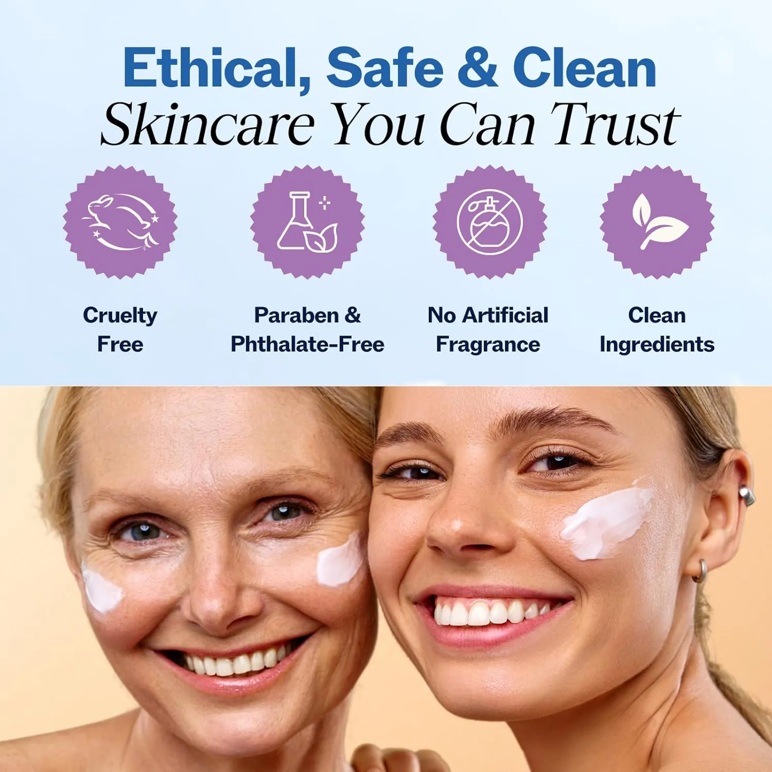 LilyAna Naturals Retinol Cream - Anti-Aging Moisturizer for Face & Neck, Made in USA, Wrinkle Reduction - 1.7oz, 2 Pack