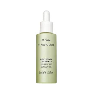 M. Asam VINO GOLD Power Night Concentrate (1.01 Fl Oz) - The Face Serum Supports The Skin Renewal Process & Stimulates Regeneration Overnight, With Resveratrol & Vitamin A, Vegan Facial Care