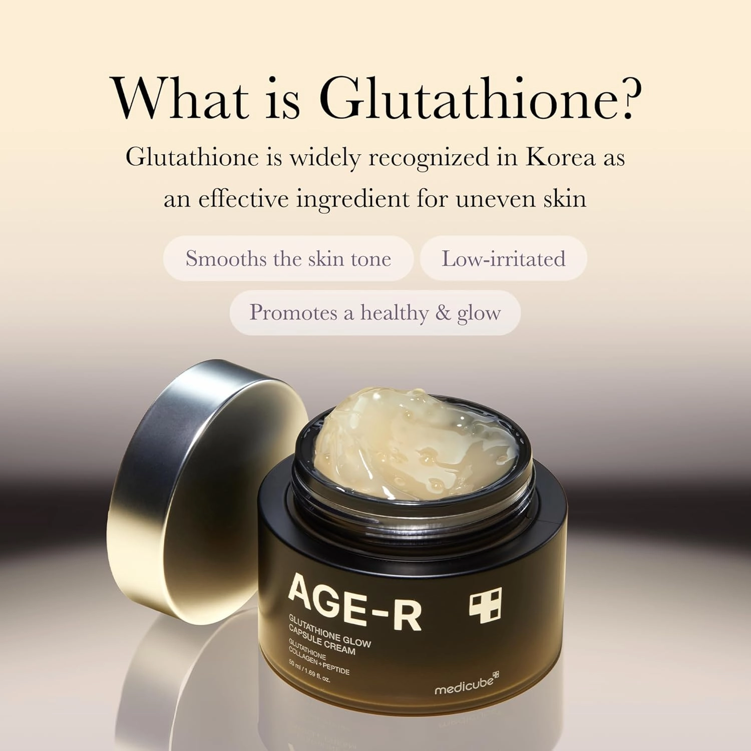 Medicube - AGE-R Glutathione Glow Capsule Cream - 50ml