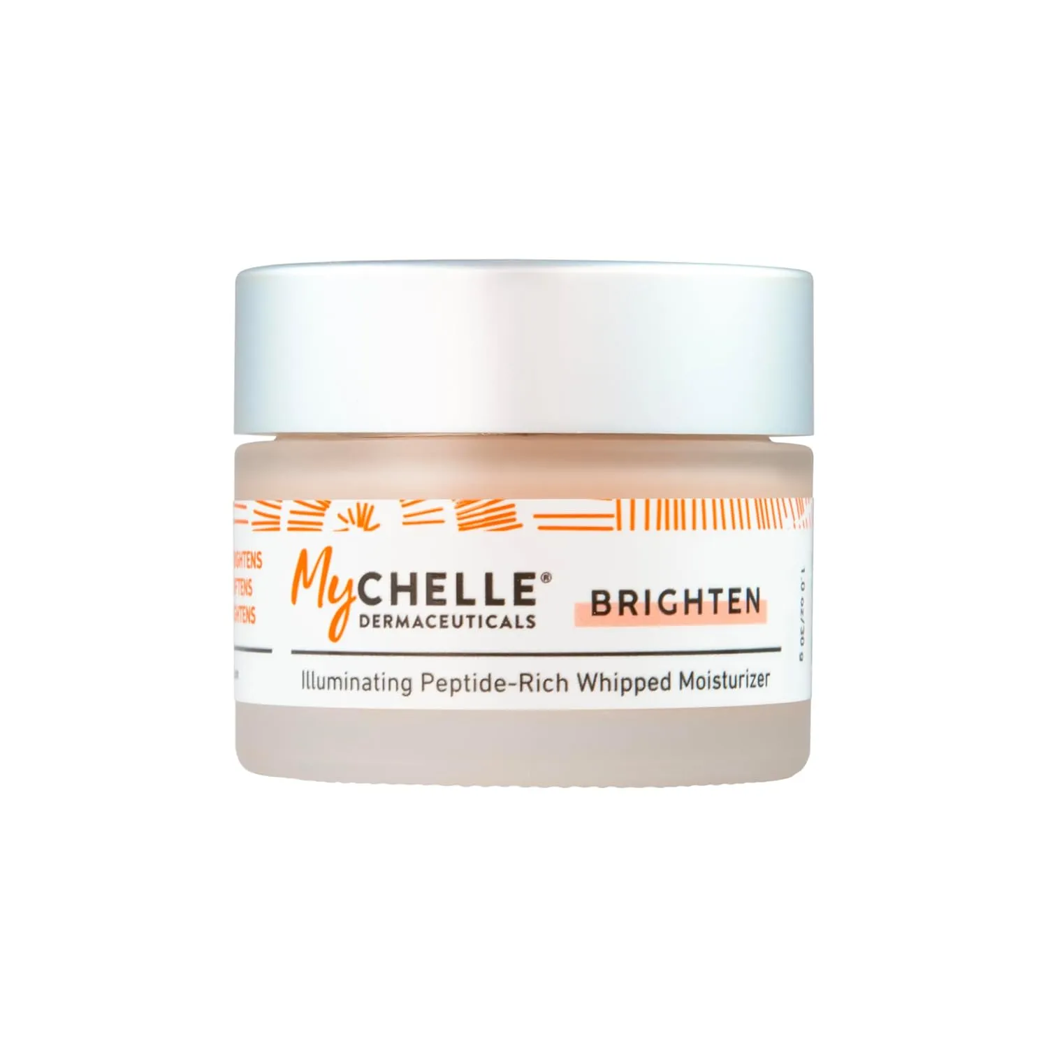 MYCHELLE Illuminating Peptide-Rich ​Whipped Moisturizer​, 1.2 OZ