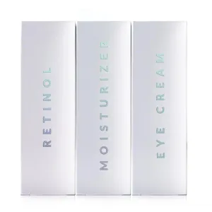 NAELI Moisturizer Skincare Collection (3-count) Anti Aging Retinol Cream   Collagen SPF 30   Apple Stem Cell Eye Cream