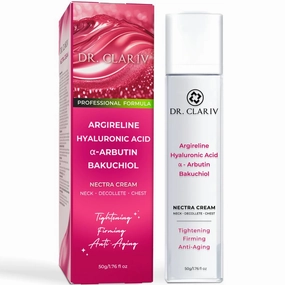 Neck Creams for Tightening and Firming – Firming Cream for Loose, Sagging Skin – Anti-Aging Moisturizer for Women & Men – Wrinkle Cream with Bakuchiol, Argireline & Hyaluronic Acid – 50g / 1.76 oz