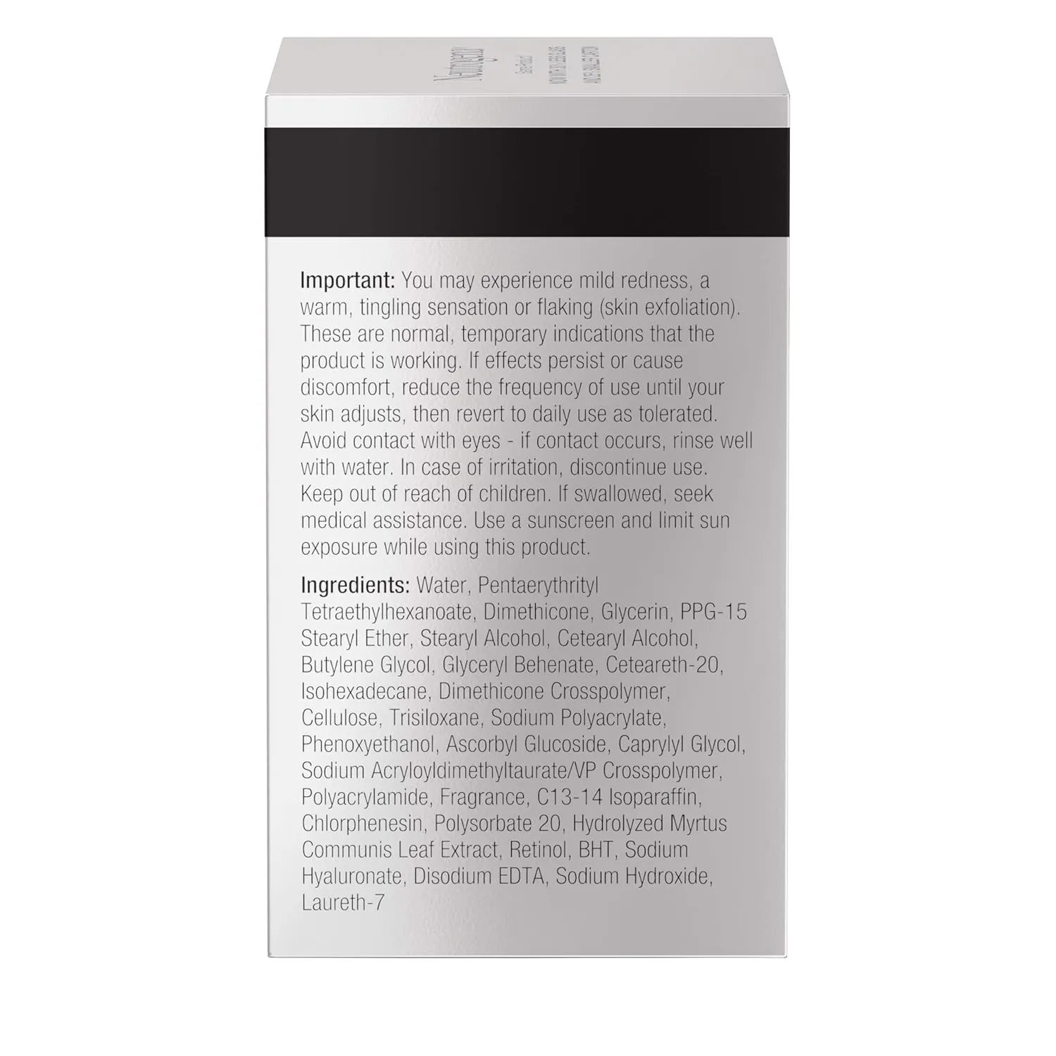 Neutrogena Retinol   Vitamin C Correcting Cream, Rapid Tone Repair Face & Neck Cream with Hyaluronic Acid for Dark Spots, Fine Lines & Wrinkles, 1.7 oz