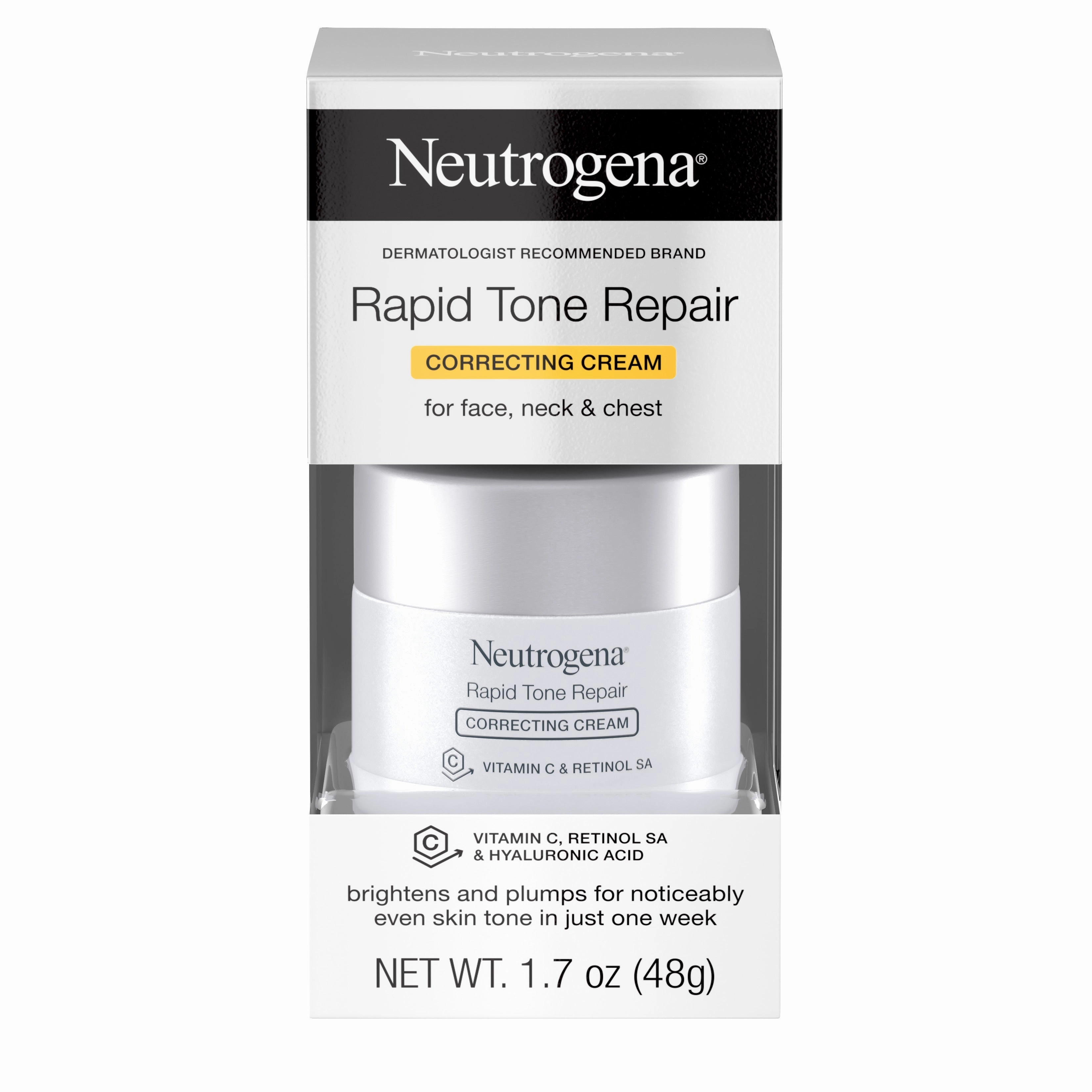 Neutrogena Rapid Tone Repair Vitamin C Correcting Cream, 1.7 oz