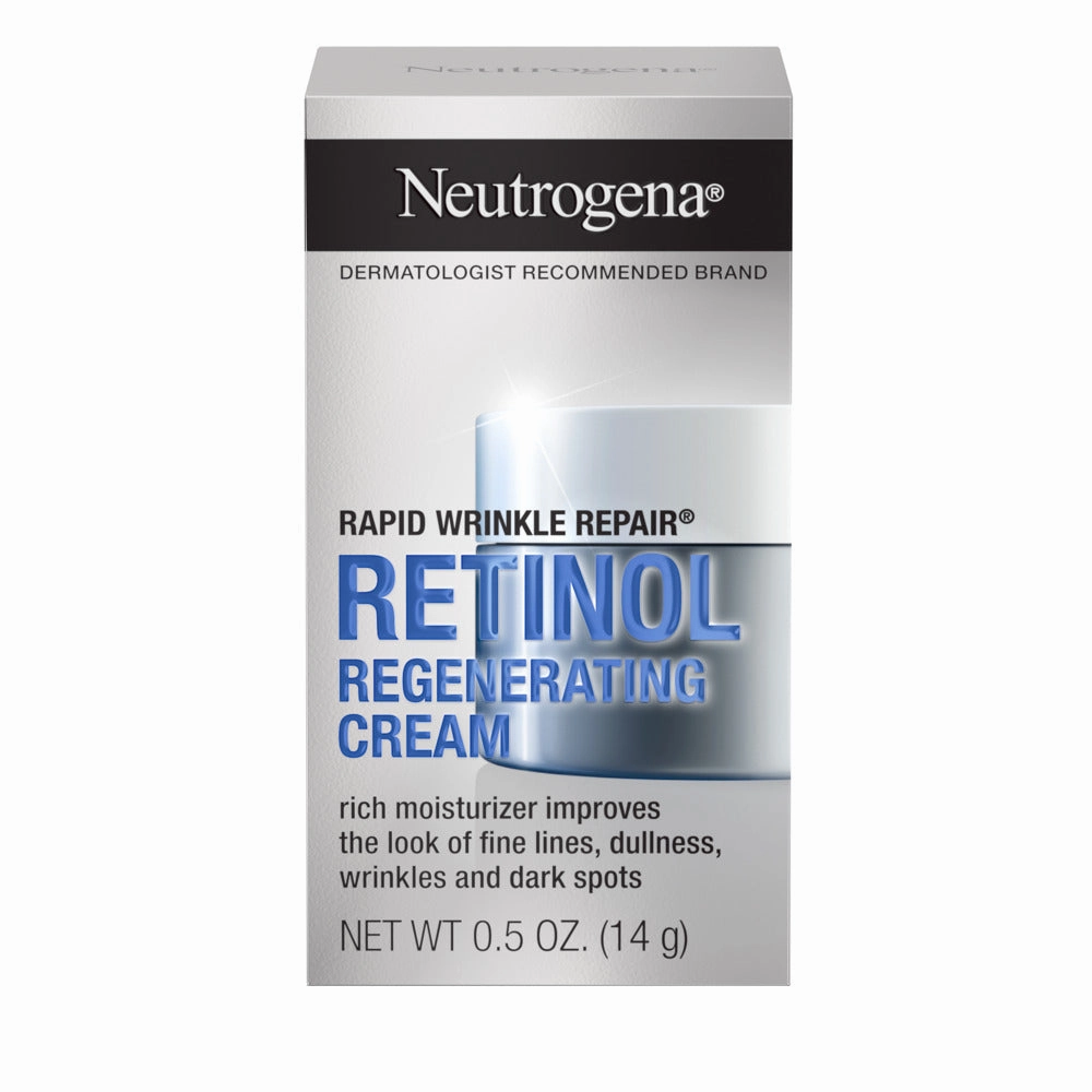 Neutrogena Rapid Wrinkle Repair Retinol Regenerating Cream, 0.5 Oz Mini