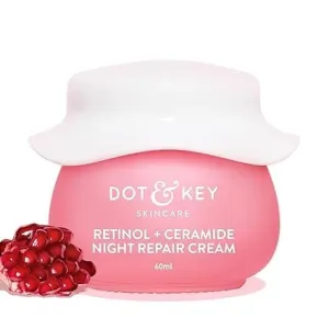 Night Reset Retinol Ceramide Night Cream, Anti-Aging Moisturizer, Oil-Free Formula, 2.03 fl oz
