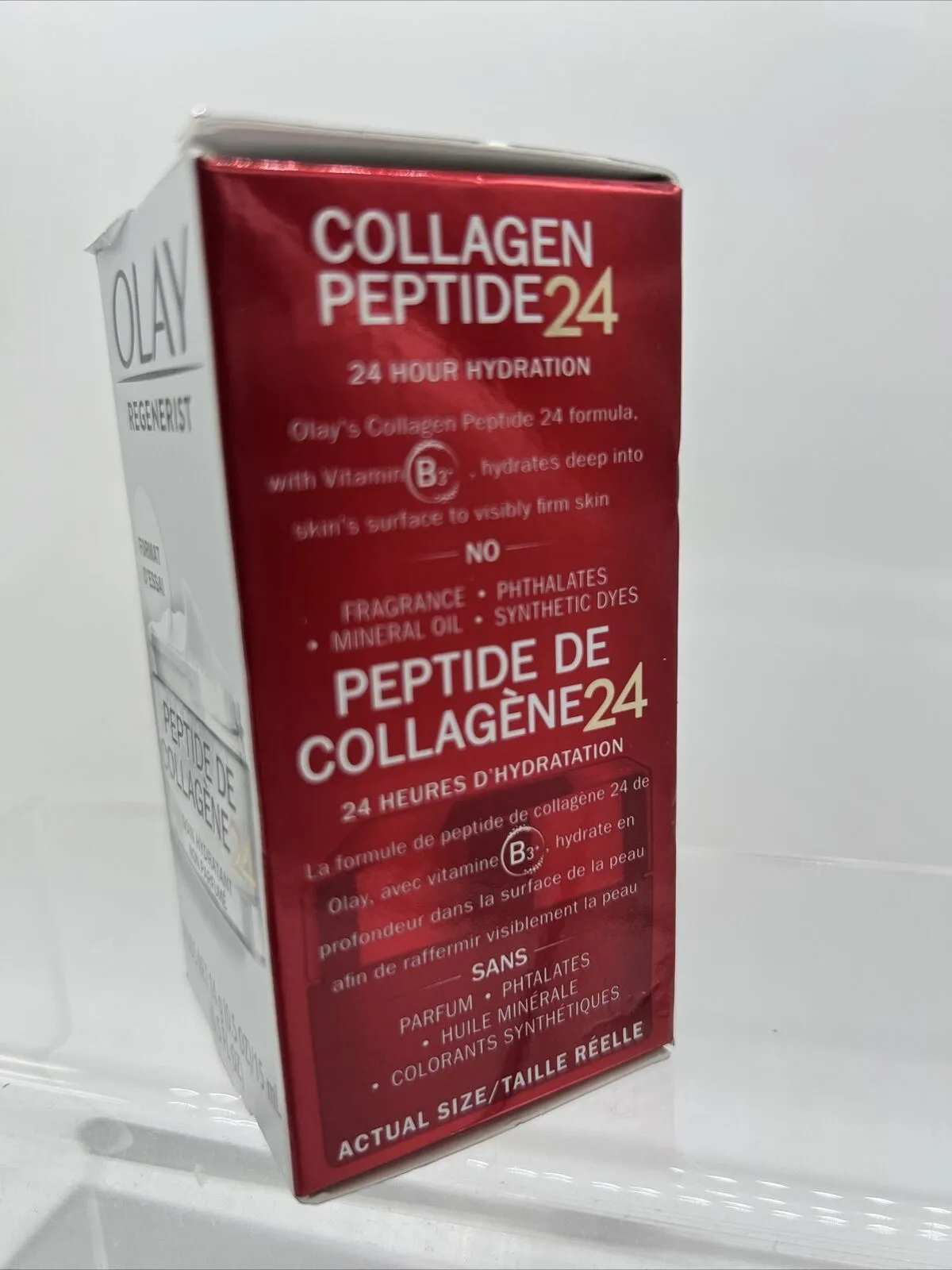 Olay Regenerist Collagen Peptide 24 Hydrating Moisturizer .5oz COMBINE SHIP