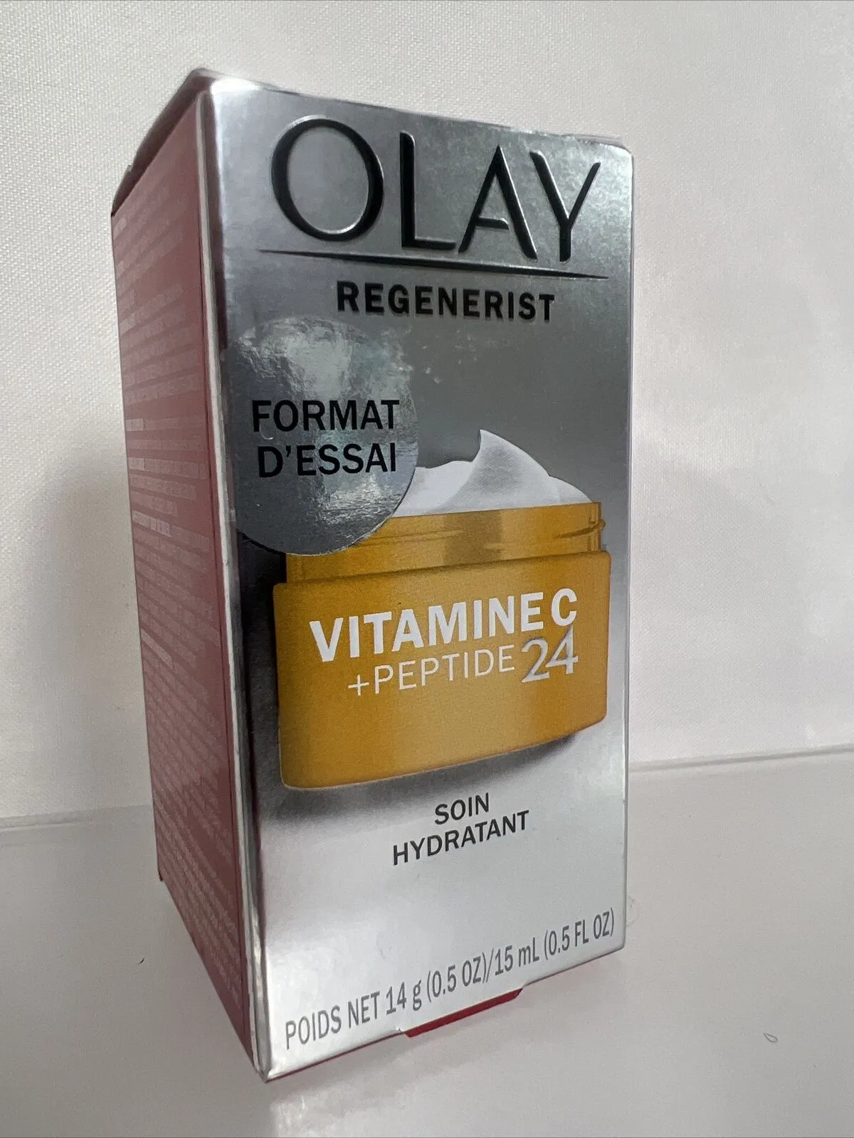 Olay Regenerist Vitamin C   Peptide 24 Hydrating Moisturizer Eye Face Wrink .5oz