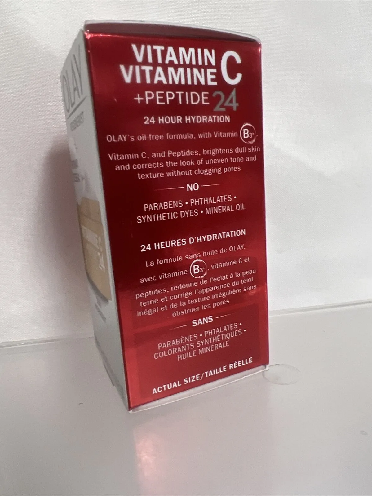 Olay Regenerist Vitamin C   Peptide 24 Hydrating Moisturizer Eye Face Wrink .5oz