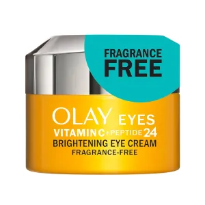 Olay Vitamin C   Peptide 24 Eye Cream, Fragrance-Free, 0.5 oz