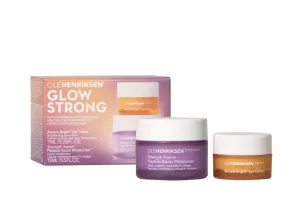 Olehenriksen Hunt for Hydration Mini Moisturizer & Eye Cream Duo Holiday Gift Set:: Banana Bright  Eye Crème and Strength Trainer Peptide Boost Moisturizer