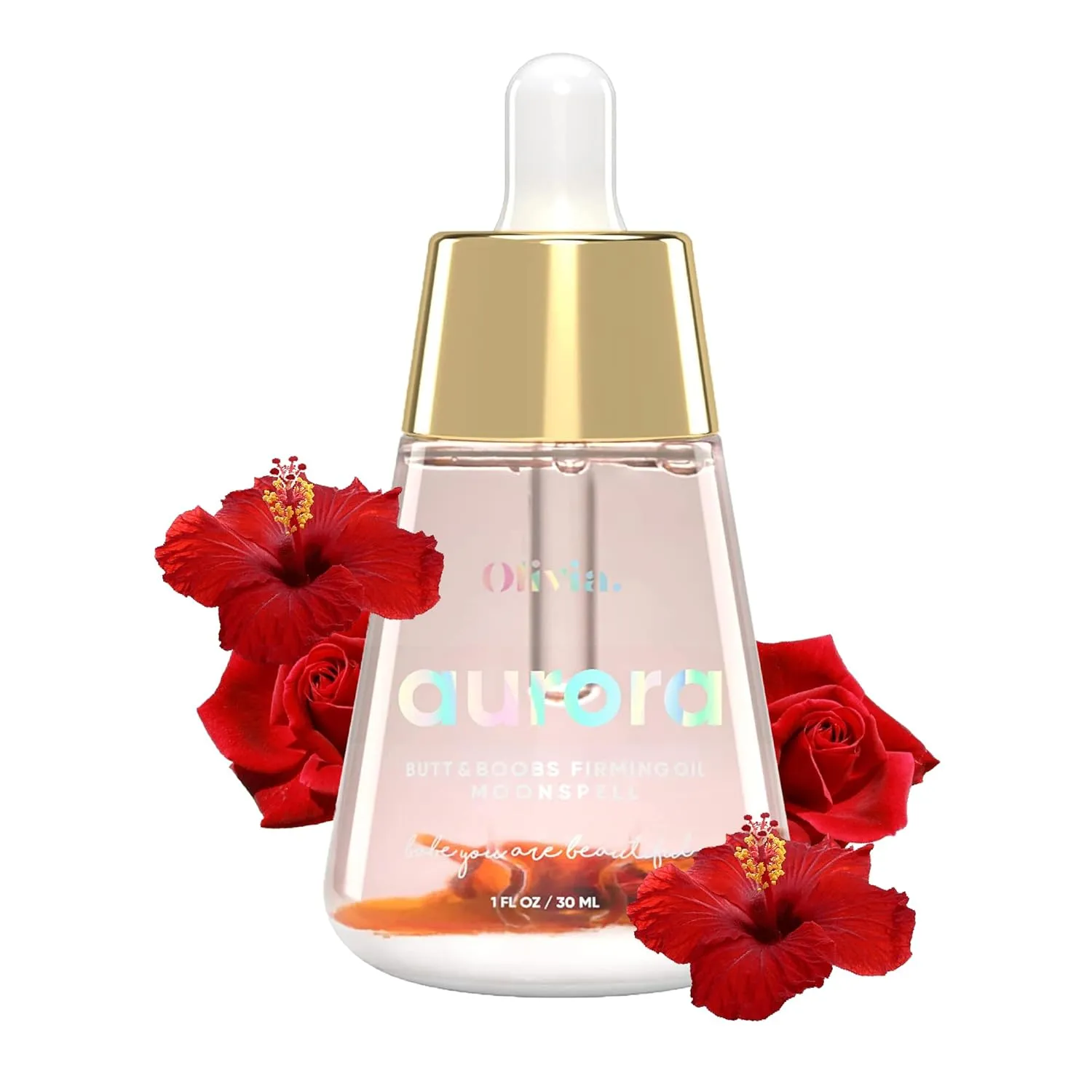 OLIVIA AURORA, Buttocks and Breasts, Skincare, body oil moisturizer, body skin care products, bio oil, body Moisturizer, biooil 1 Fl Oz