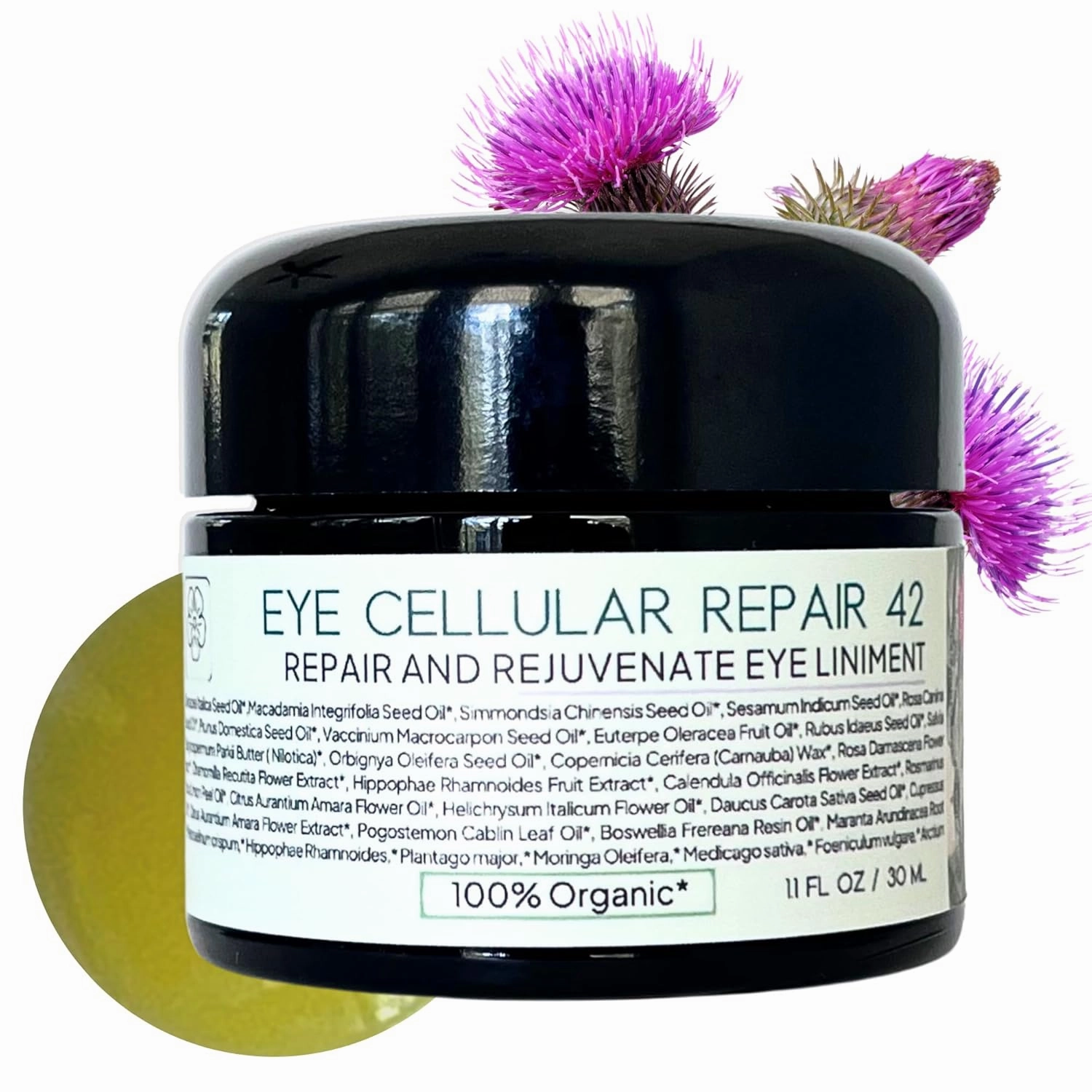 ORGANIC28 . 100% Organic Eye Cream – USA Made. 42 Botanicals. Eye Lift Moisturizer. Repair & Rejuvenate Under Eye Balm. Eye Wrinkle Cream For Women. Mens Eye Cream. Neroli Aromatherapy. 1.1 Fl. Oz