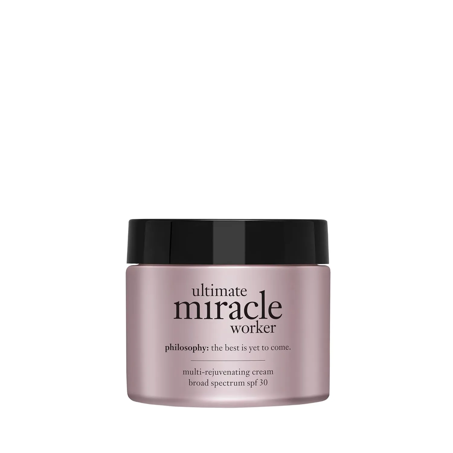 philosophy ultimate miracle worker multi-rejuvenating face moisturizer cream   spf 30 - with encapsulated retinol - delivers firmer, youthful looking & radiant skin without irritation - 2 fl oz