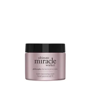 philosophy ultimate miracle worker multi-rejuvenating face moisturizer cream   spf 30 - with encapsulated retinol - delivers firmer, youthful looking & radiant skin without irritation - 2 fl oz