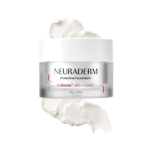 Protective Facial Balm, Rich Cream Ceramide Moisturizer with Hyaluronic Acid and Cica to Protect Skin Barrier and Soothe Irritated Skin Non-Comedogenic (30g, 1.05oz)